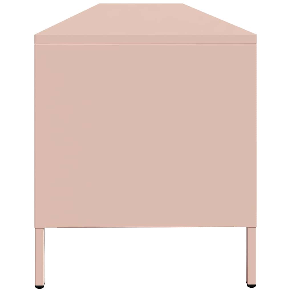 TV Cabinet Pink 202x39x43.5 cm Cold-rolled Steel